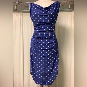 Ralph Lauren Blue Dots Dress